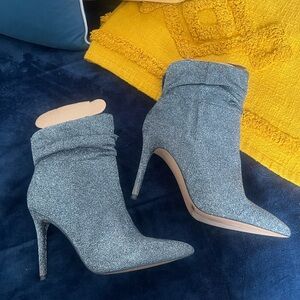 Jessica Simpson Gray Heeled Boots